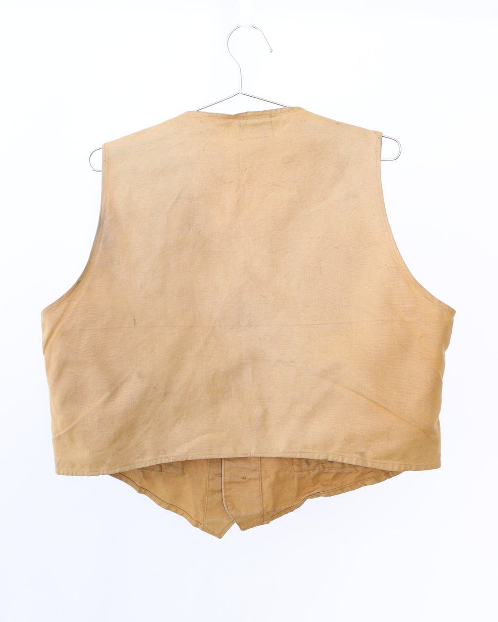 Men's Bullseye Bill Camel Tan Canvas Hunting Vest