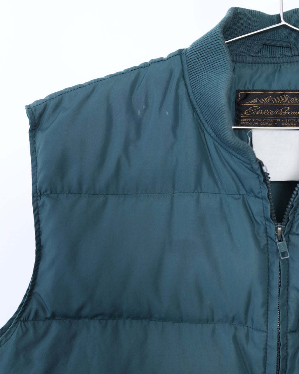 Men's Eddie Bauer Blue Green Outdoor Puffer Vest