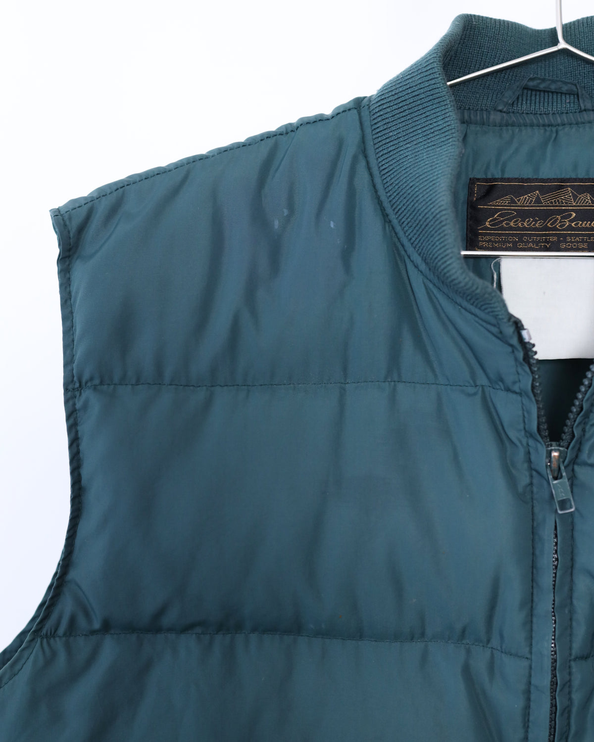 Men's Eddie Bauer Blue Green Outdoor Puffer Vest