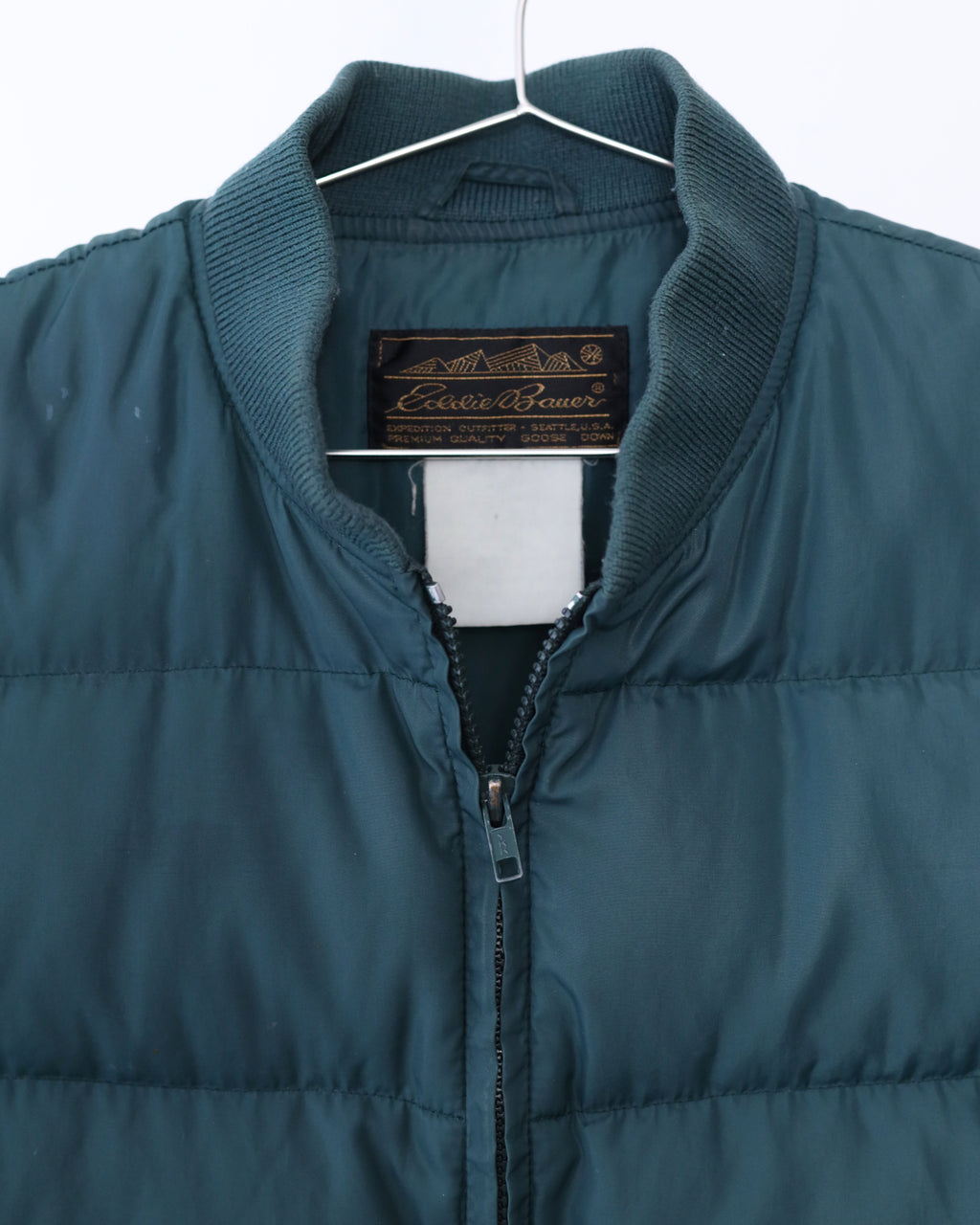 Men's Eddie Bauer Blue Green Outdoor Puffer Vest