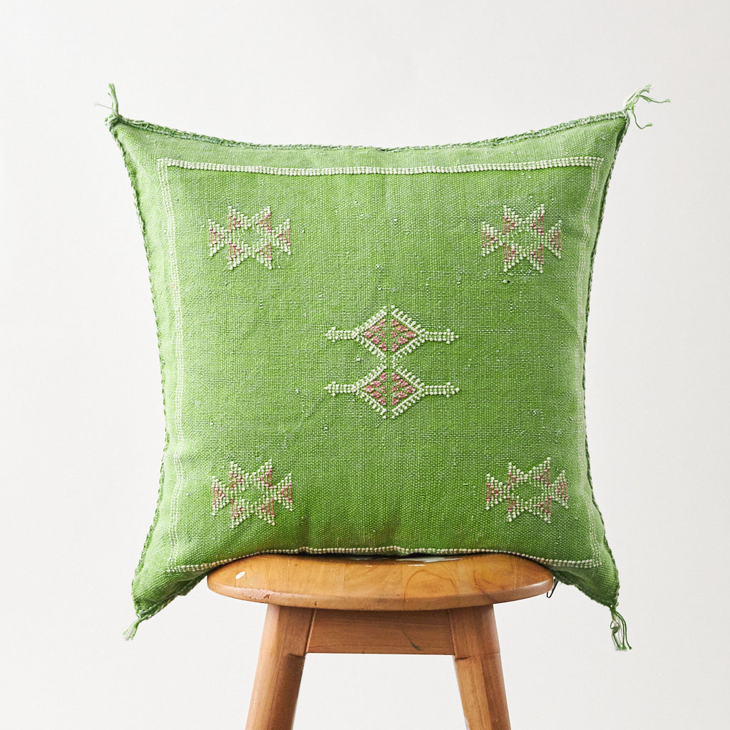 Moroccan Cactus Silk Green