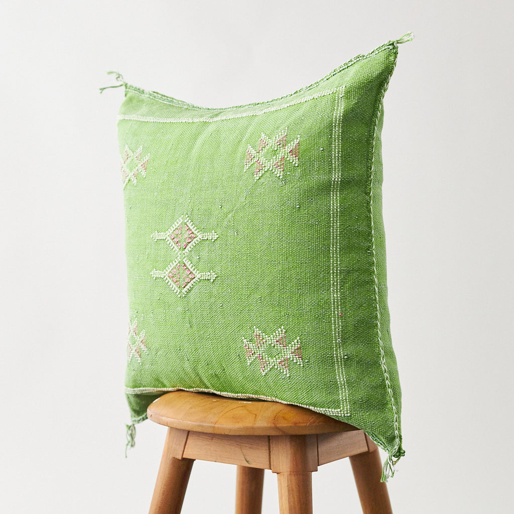 Moroccan Cactus Silk Green