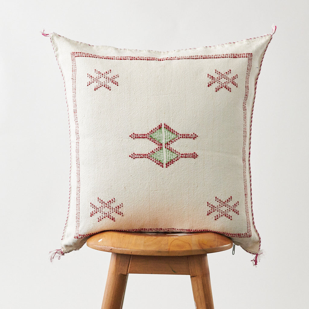 Moroccan Cactus Silk White