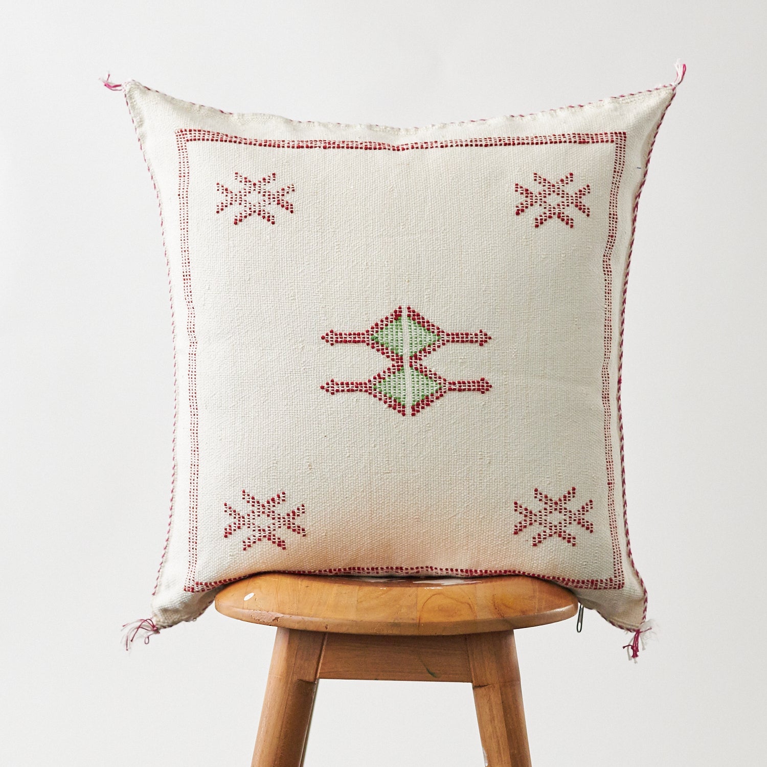 Moroccan Cactus Silk White