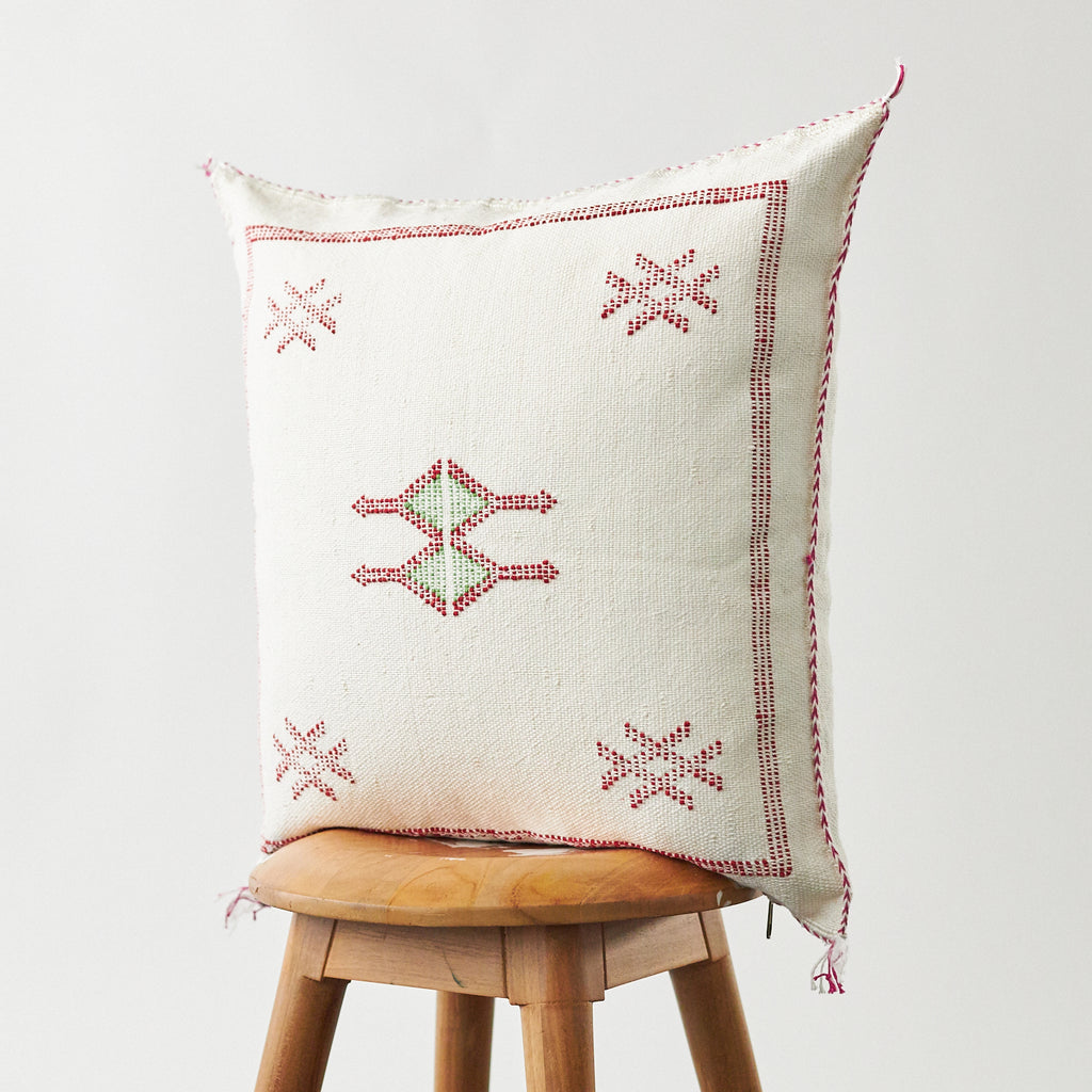 Moroccan Cactus Silk White