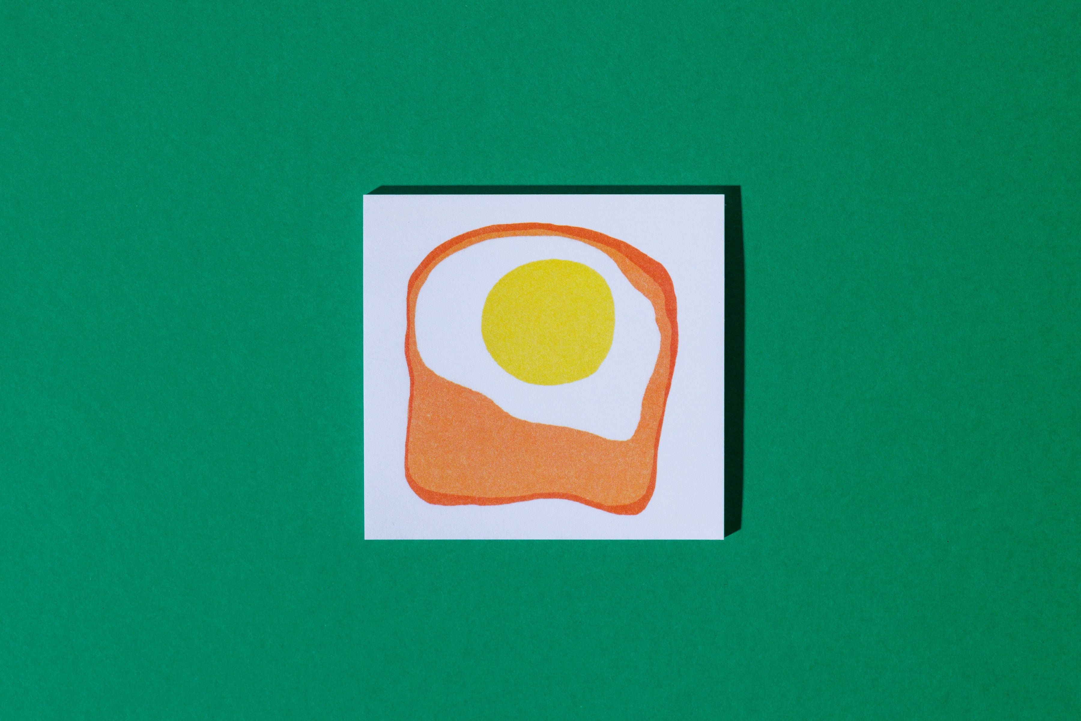 Mel Andrel Sticky Notes Egg & Toast It