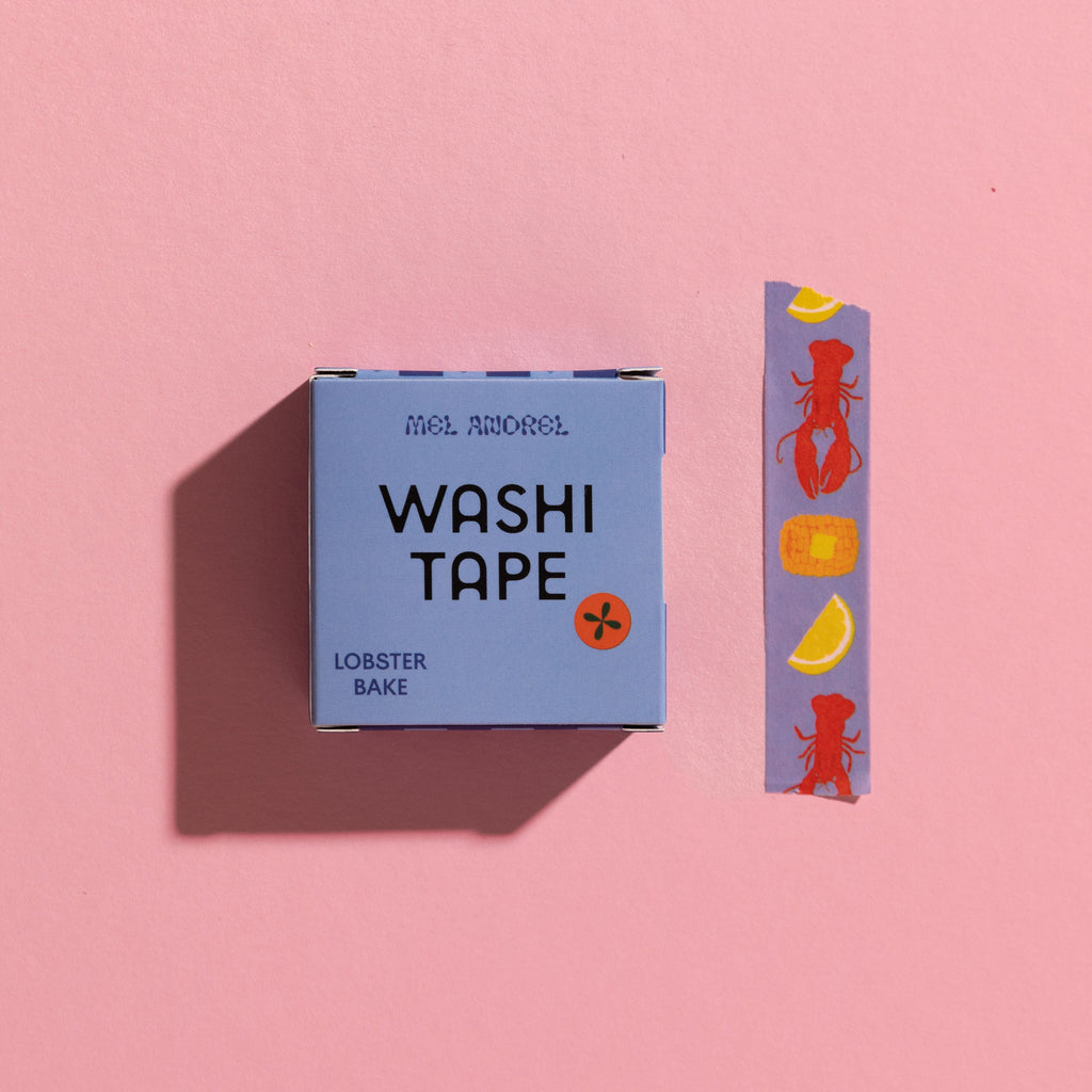 Mel Andrel Washi Tape Lobster Bake