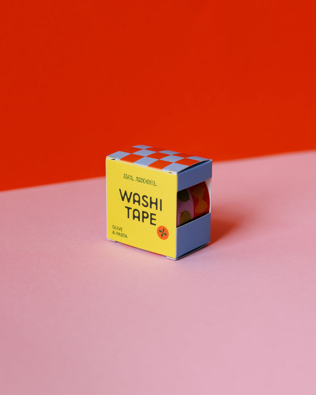 Mel Andrel Washi Tape Olive & Pasta | Two-Pack