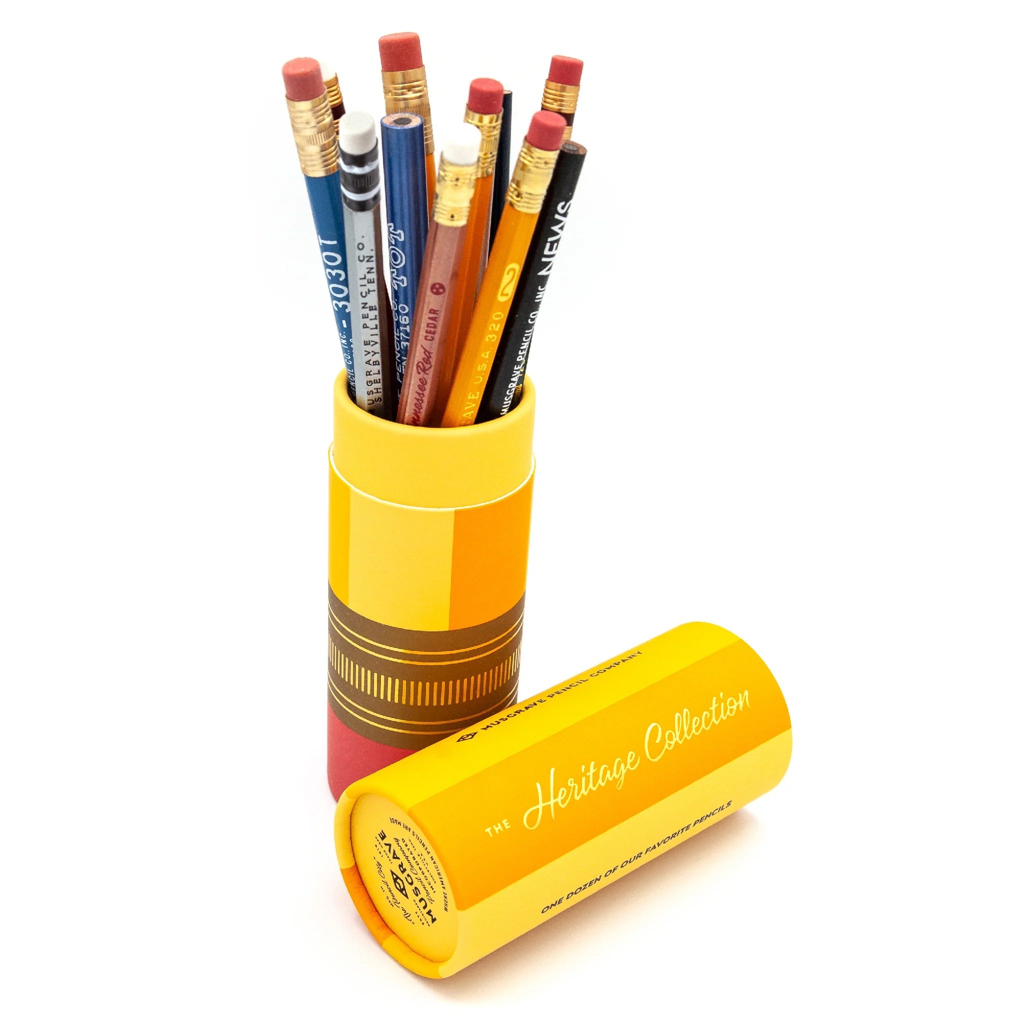 Musgrave Pencil Company | Pencil Set | Heritage Collection 12-Pack Variety