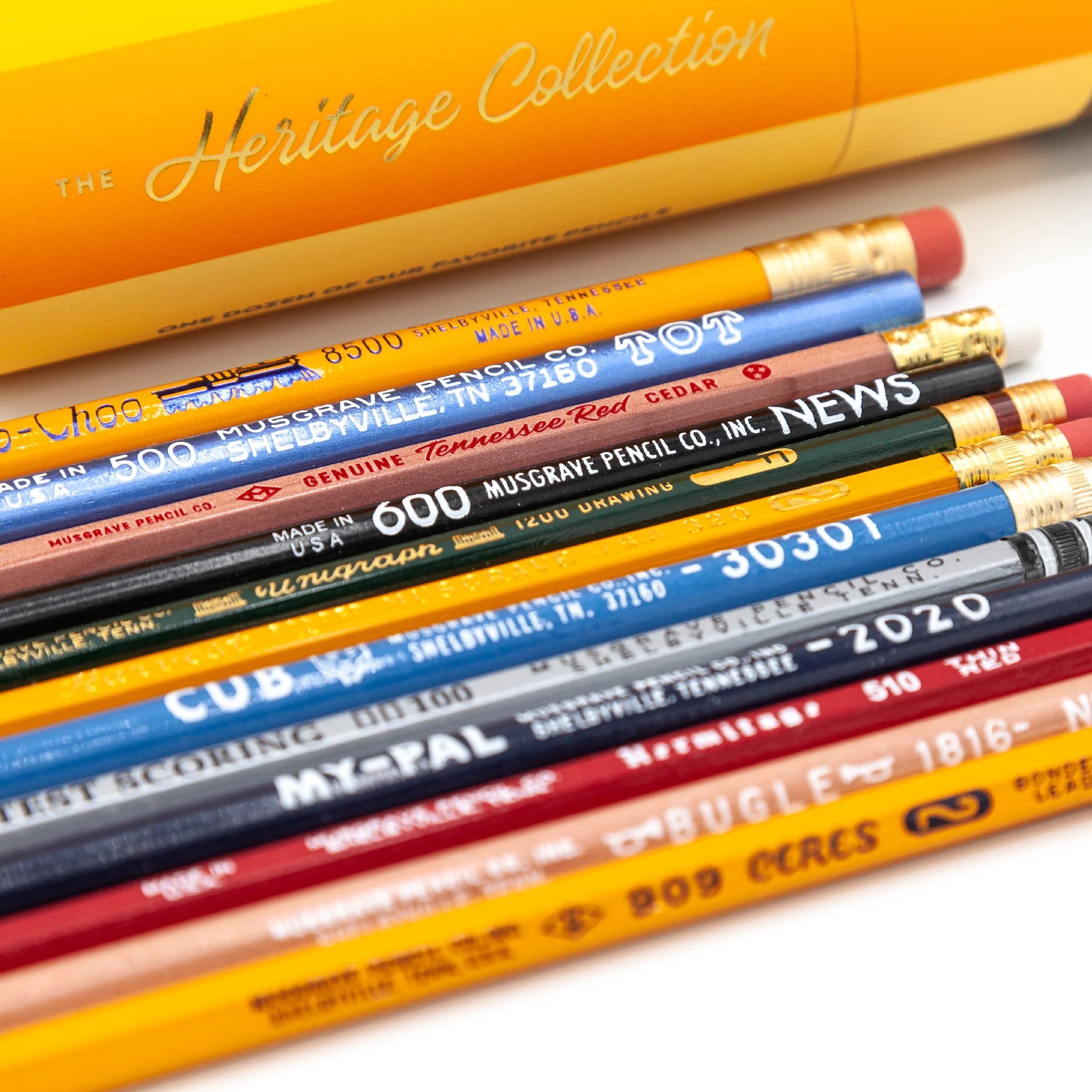 Musgrave Pencil Company | Pencil Set | Heritage Collection 12-Pack Variety