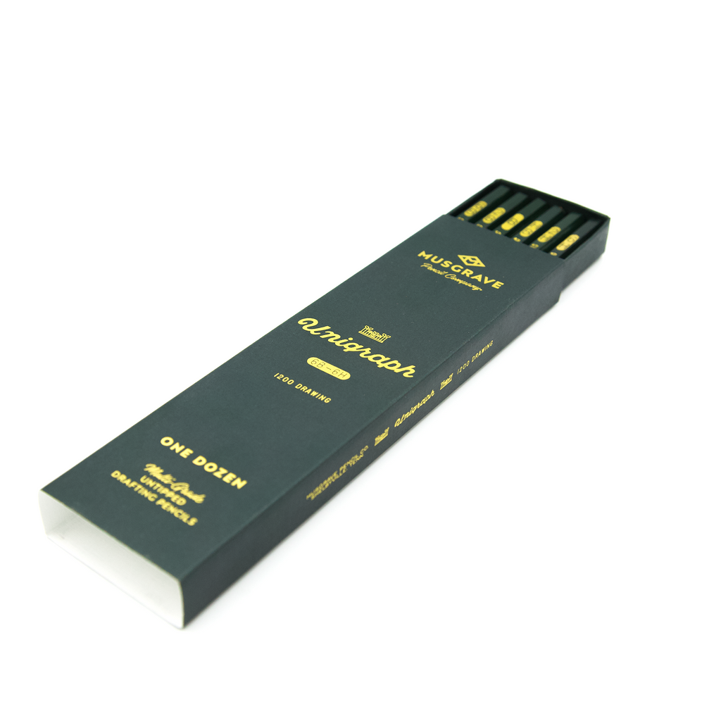 Musgrave Pencil Company | Pencil Set | Unigraph 12-Pack Variety (6B-6H)