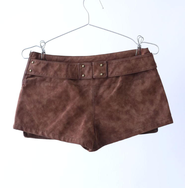 Women's Suede Skort