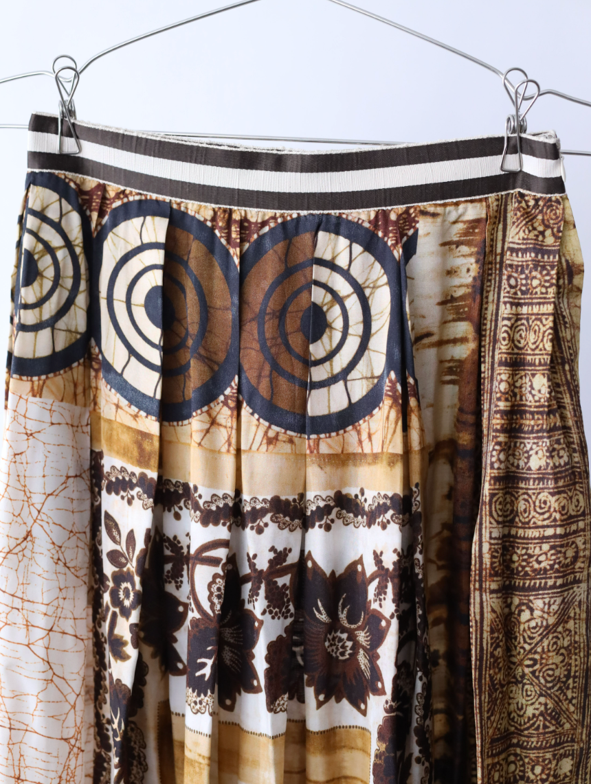 Women's Long Graphic Skirt