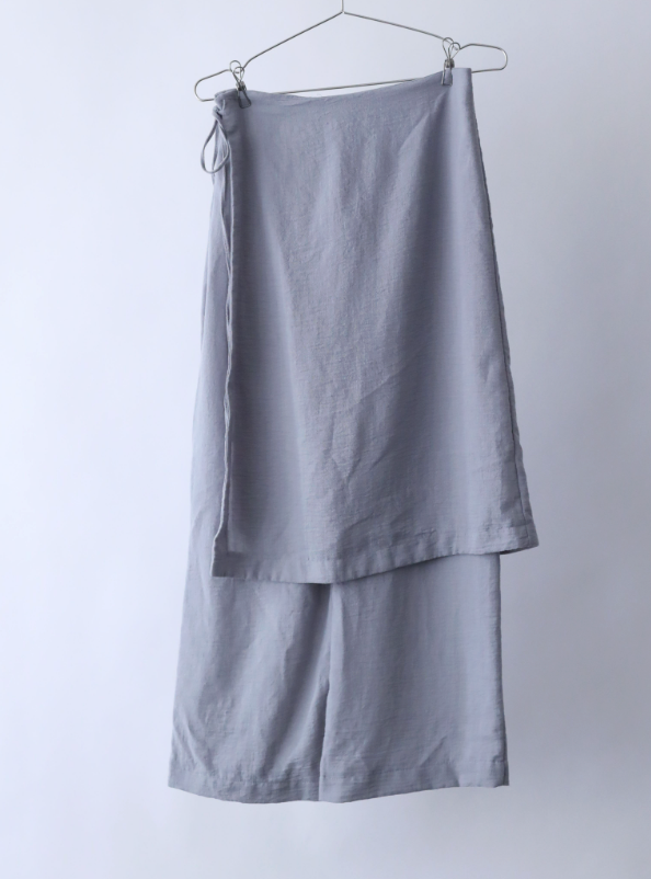 Women's Grey Skirt Pants