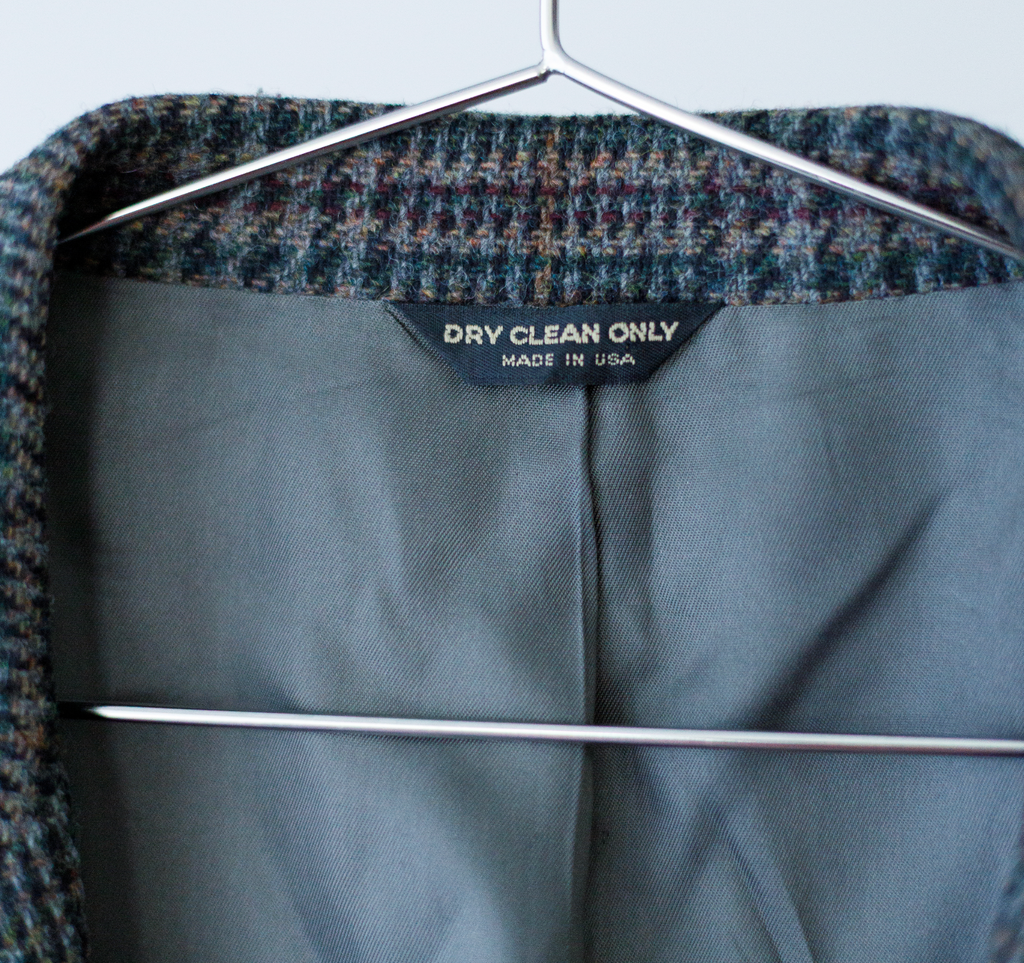 Vintage Mid-Century Pure Wool Blazer Village Ltd 44L
