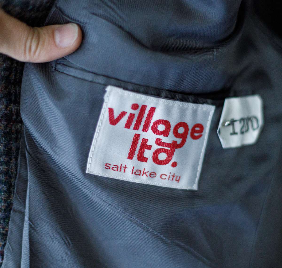 Vintage Mid-Century Pure Wool Blazer Village Ltd 44L