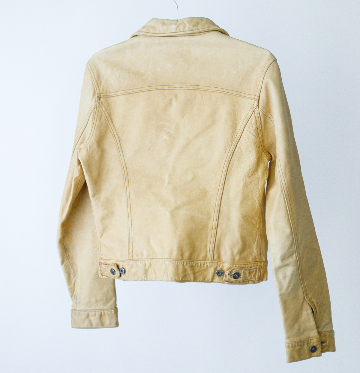 Vintage "Old Gap" Genuine Leather Jacket Womens M