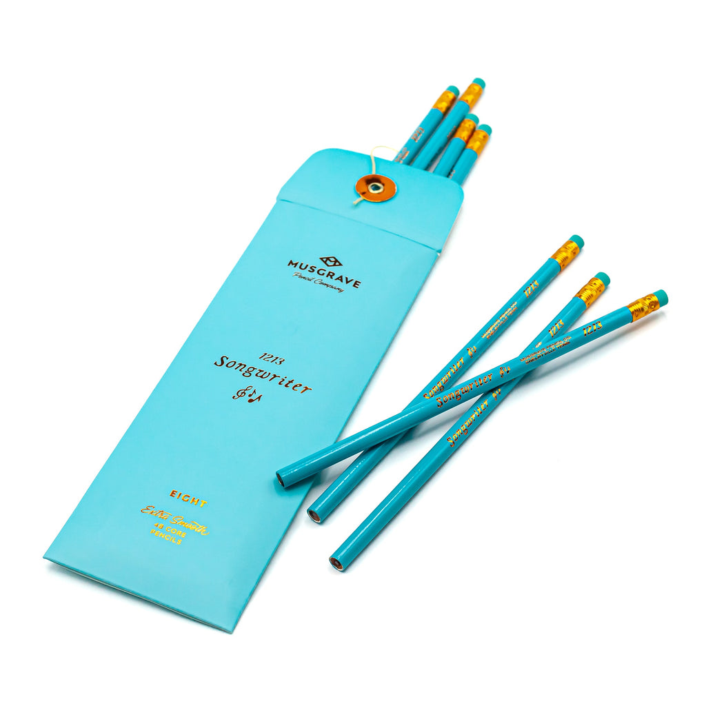 Musgrave Pencil Company | Pencil Set | 8-pack Songwriter 1213 Pencil