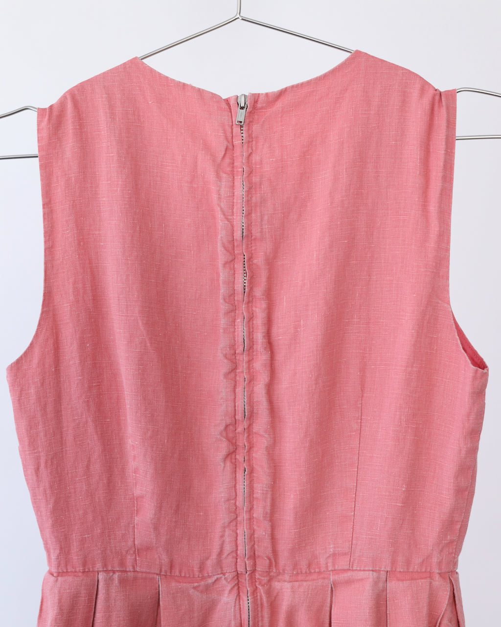 Women's Sleeveless Side Pocket Dress Mauve