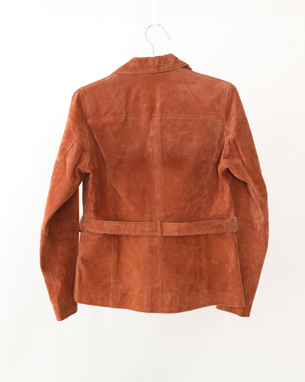 Women's Relativity Suede Rust Brown Jacket Size S