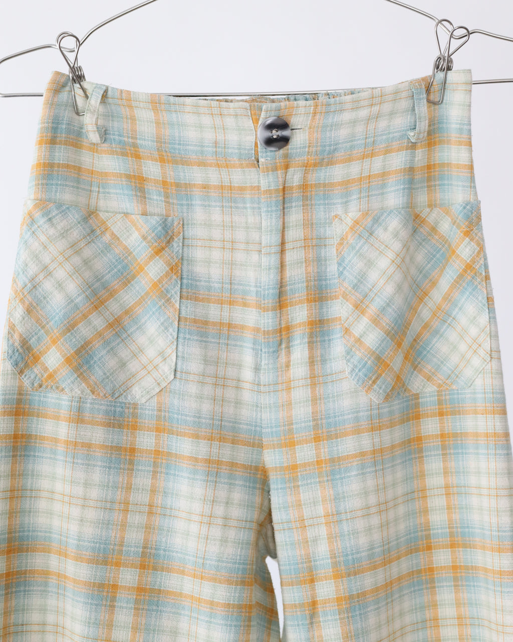 Women's Plaid Wideleg Pants