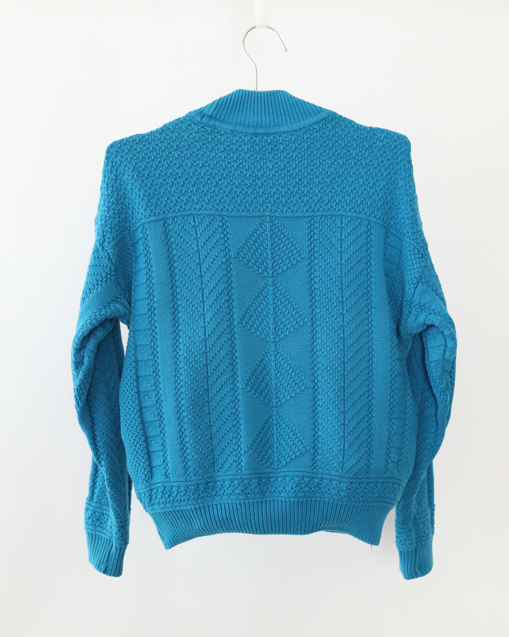 Women's Liz Sport Teal Knit Sweater Size S