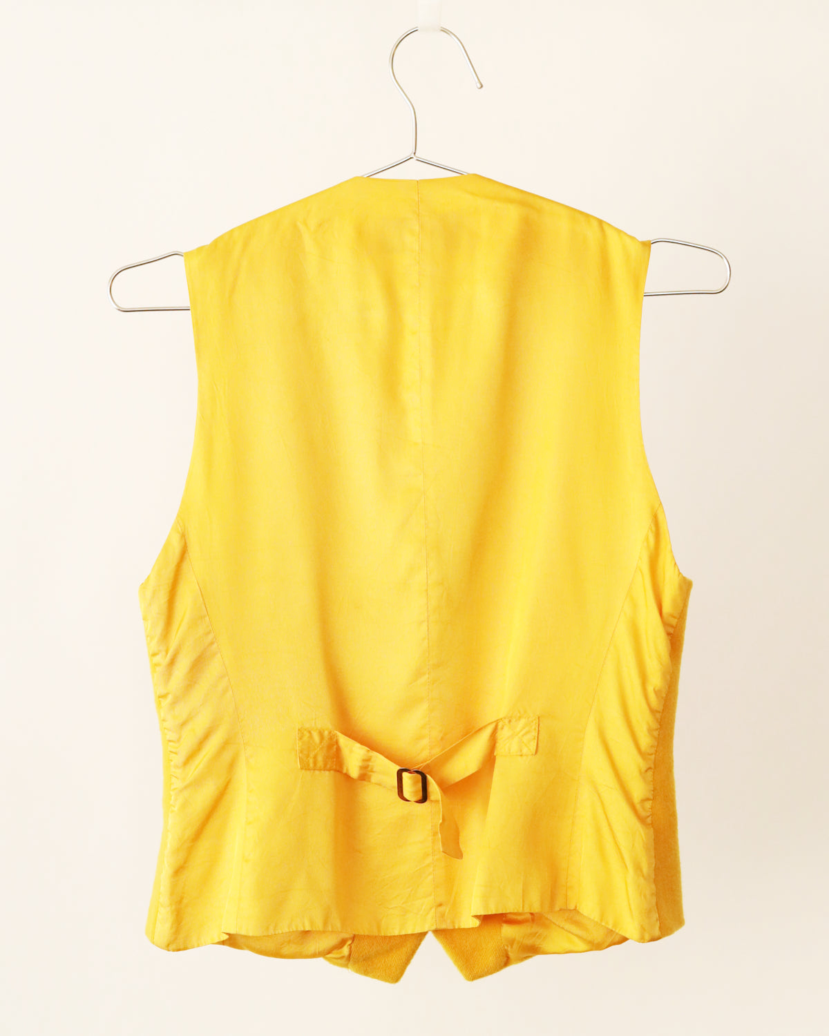 Women's Jones New York Yellow Black Lapel Vest Size 6