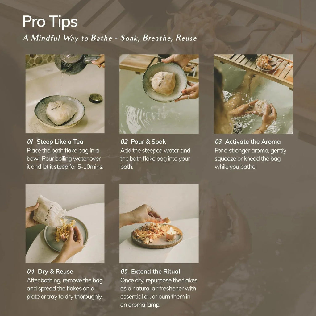 Cedar and Myrrh Bath Flakes Palo Santo