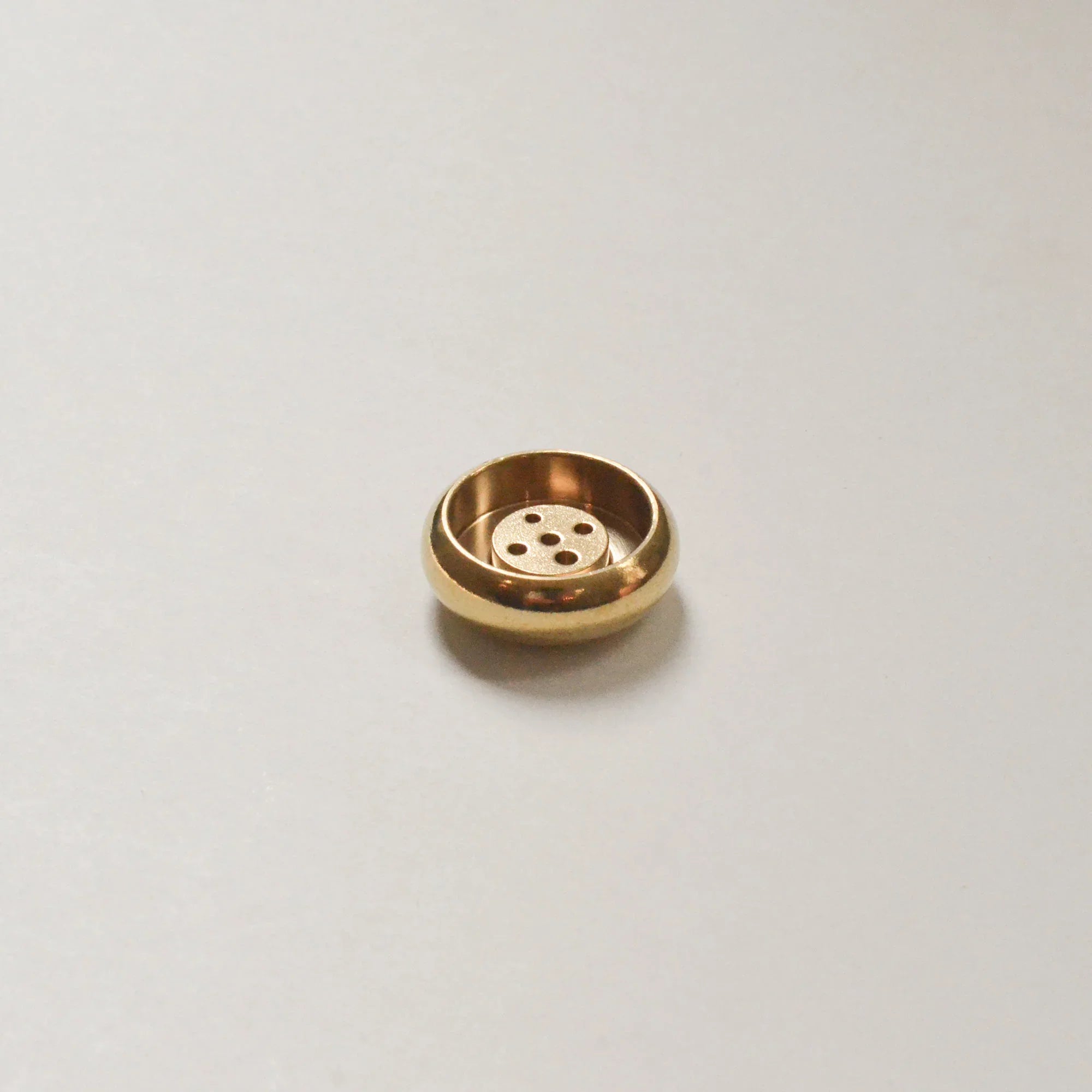 Cedar and Myrrh Incense Holder Brass | Bowl Shaped