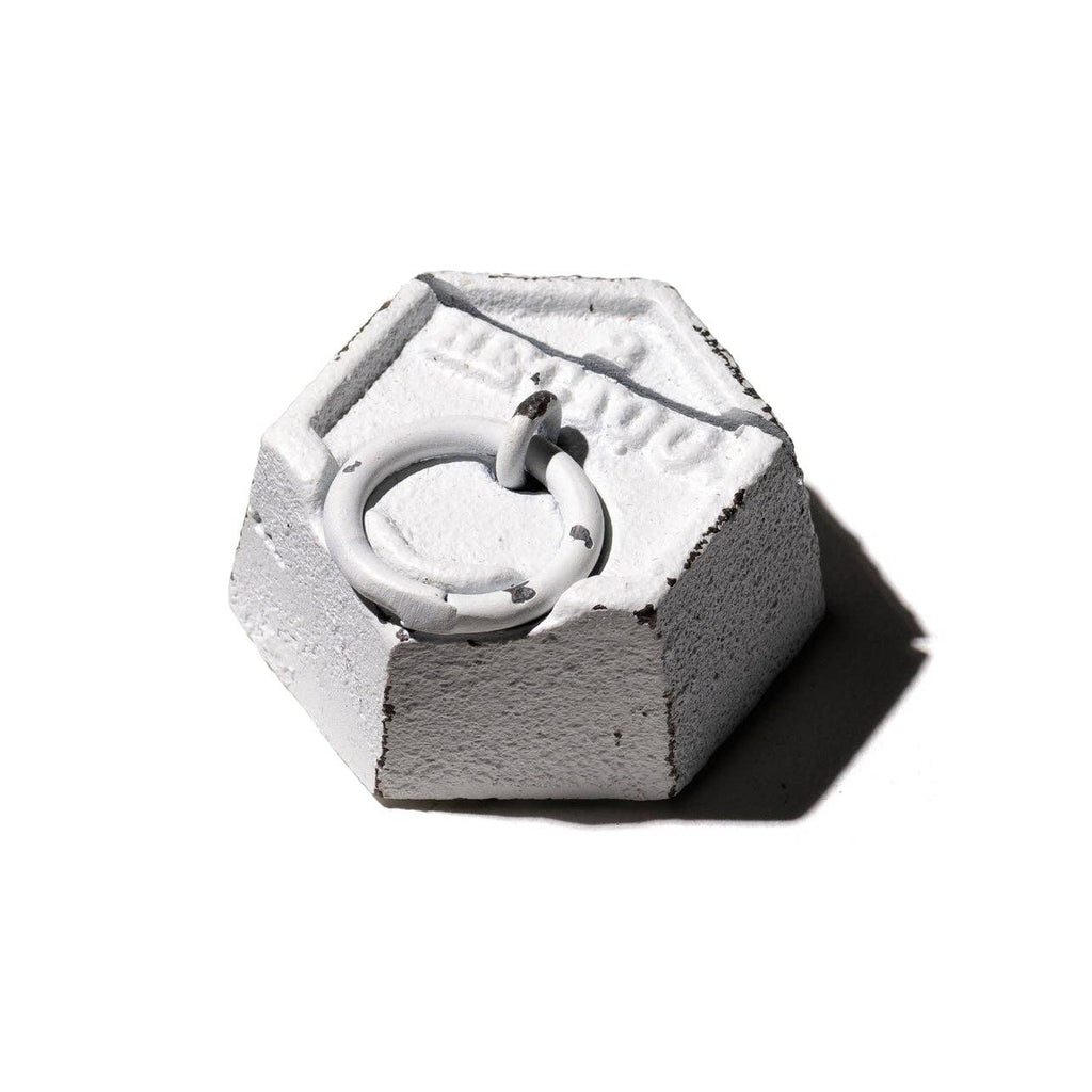 Paper Weight & Card Holder - White