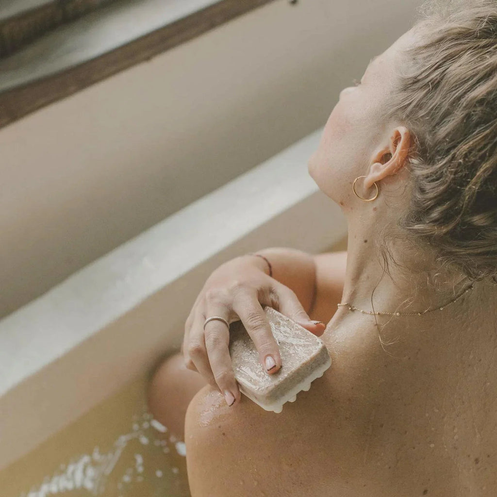 Cedar and Myrrh Bar Soap Exfoliating | Palo Santo | Hand-wrapped Version | Limited