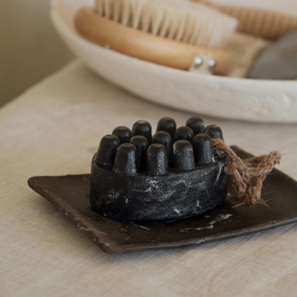 Cedar and Myrrh Bar Soap Massage | Palo Santo & Charcoal