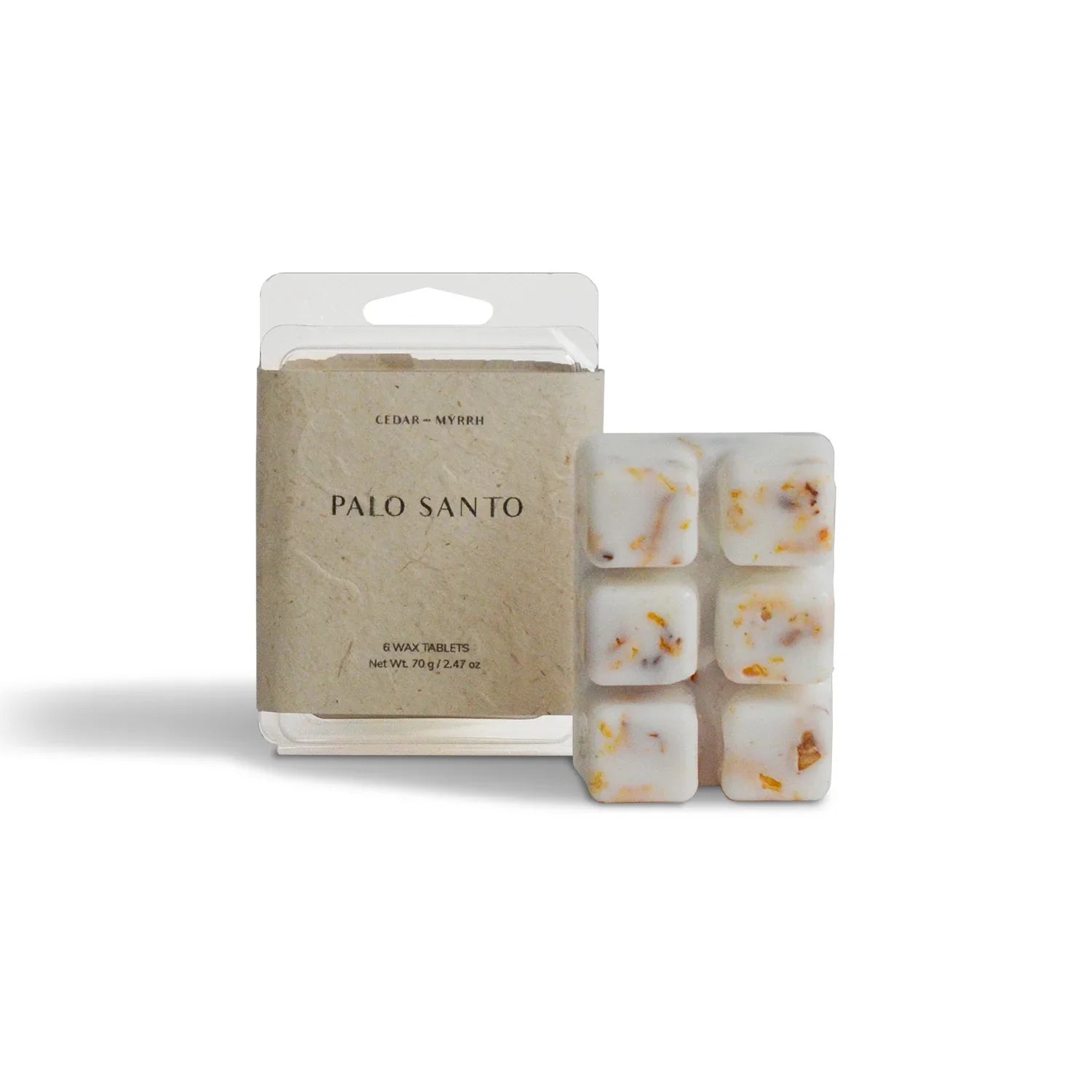 Cedar and Myrrh Wax Melts | Palo Santo | 6 Cubes