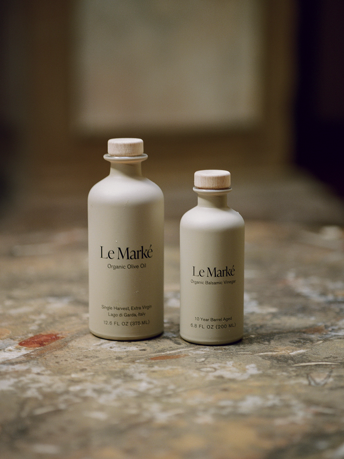 Le Marke Store The Duo: Olive Oil + Balsamic Vinegar Set