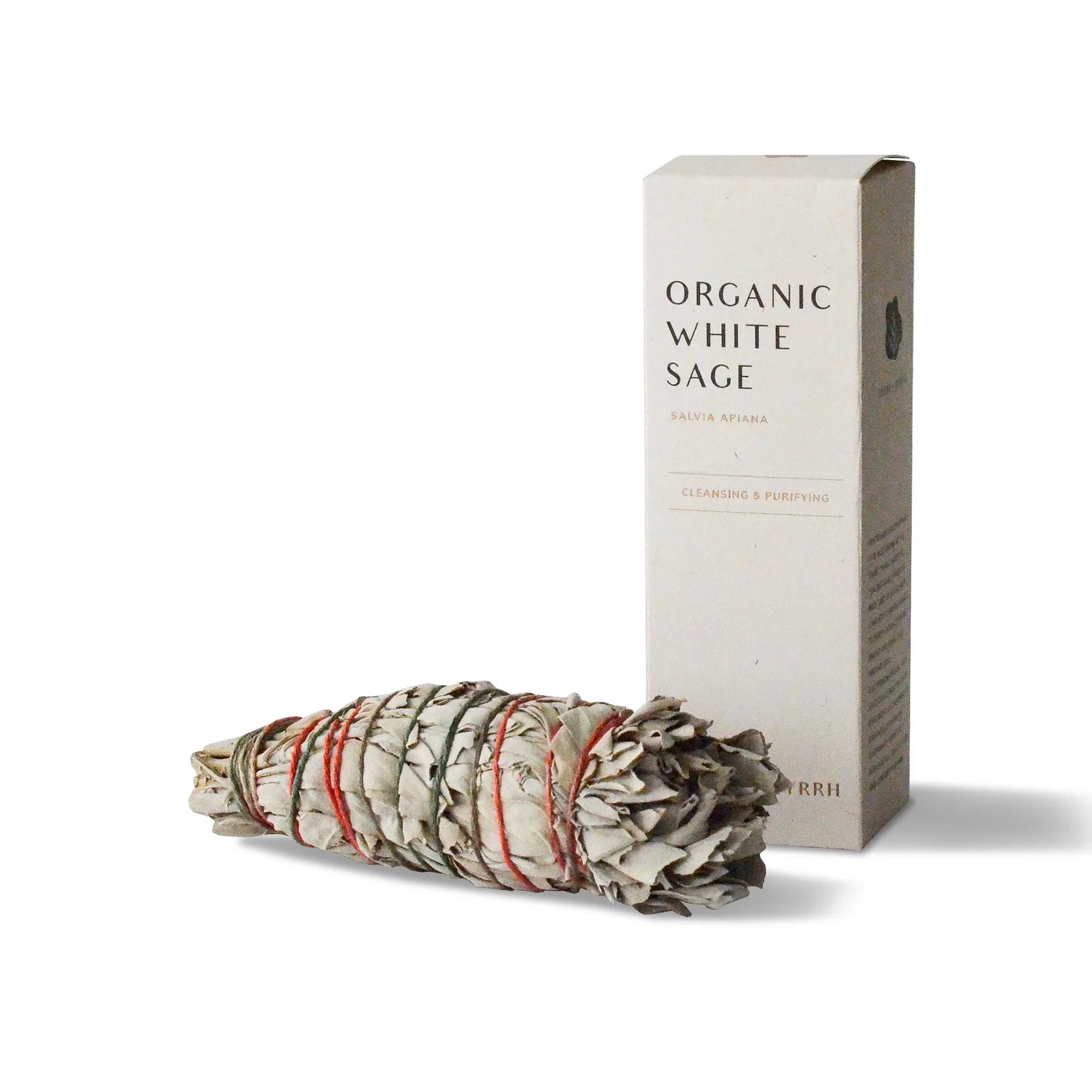 Cedar and Myrrh Smudge Stick Organic White Sage | Medium