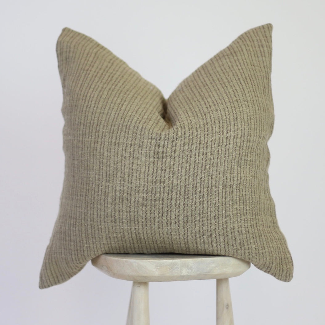 Pompo Brown Hand Made Pillow Cover